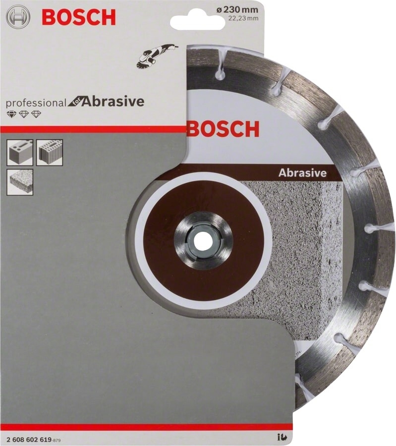 Круг алмазный 230х22 мм BOSCH Standard for Abrasive (2608602619) - Фото 2